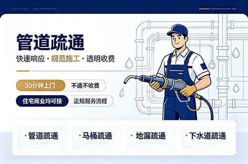 清远管道疏通